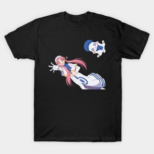 Akari Mizunashi and President Aria T-Shirt